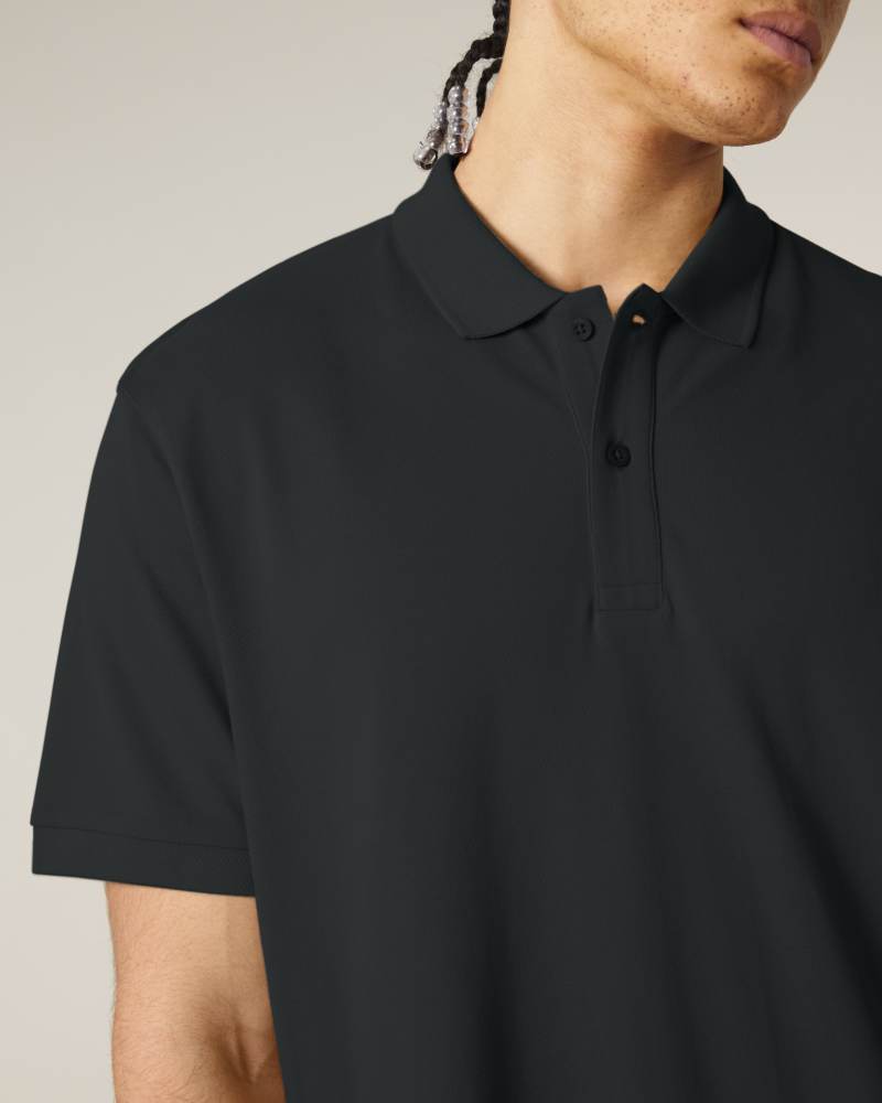 PREPSTER 2.0 - BLACK - POLOS SHORT SLEEVES - UNISEXE