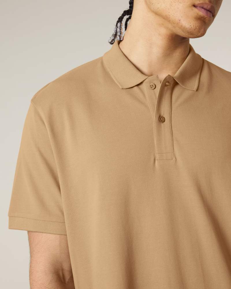 PREPSTER 2.0 - LATTE - POLOS SHORT SLEEVES - UNISEXE