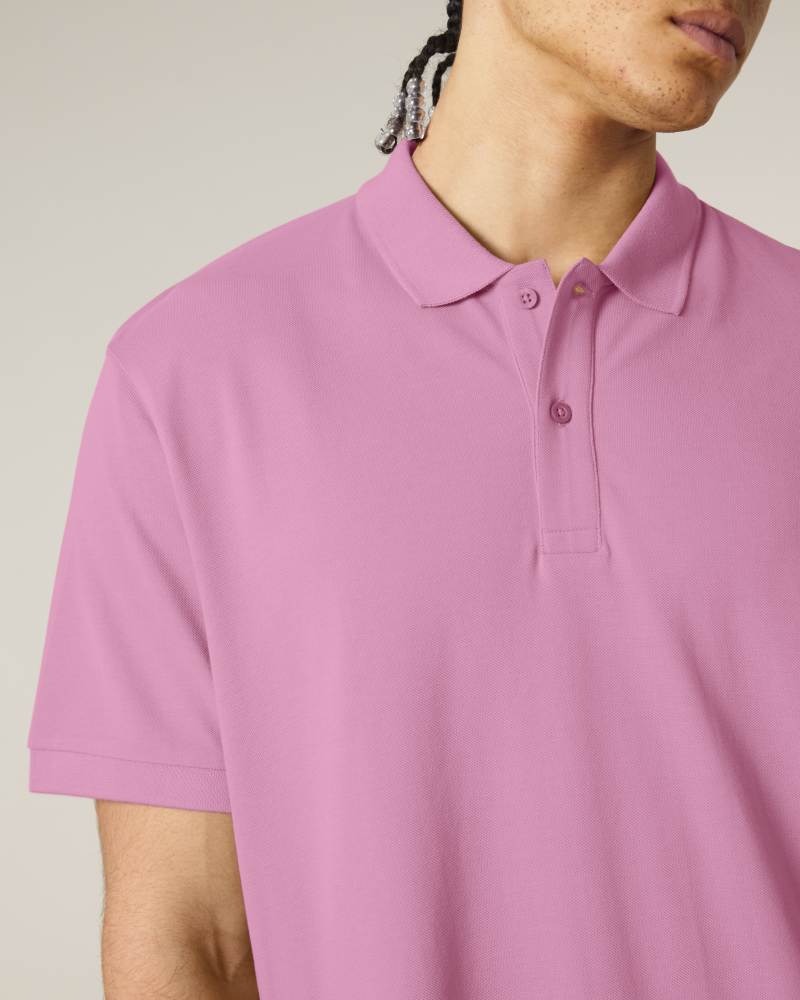 PREPSTER 2.0 - BUBBLE PINK - POLOS SHORT SLEEVES - UNISEXE
