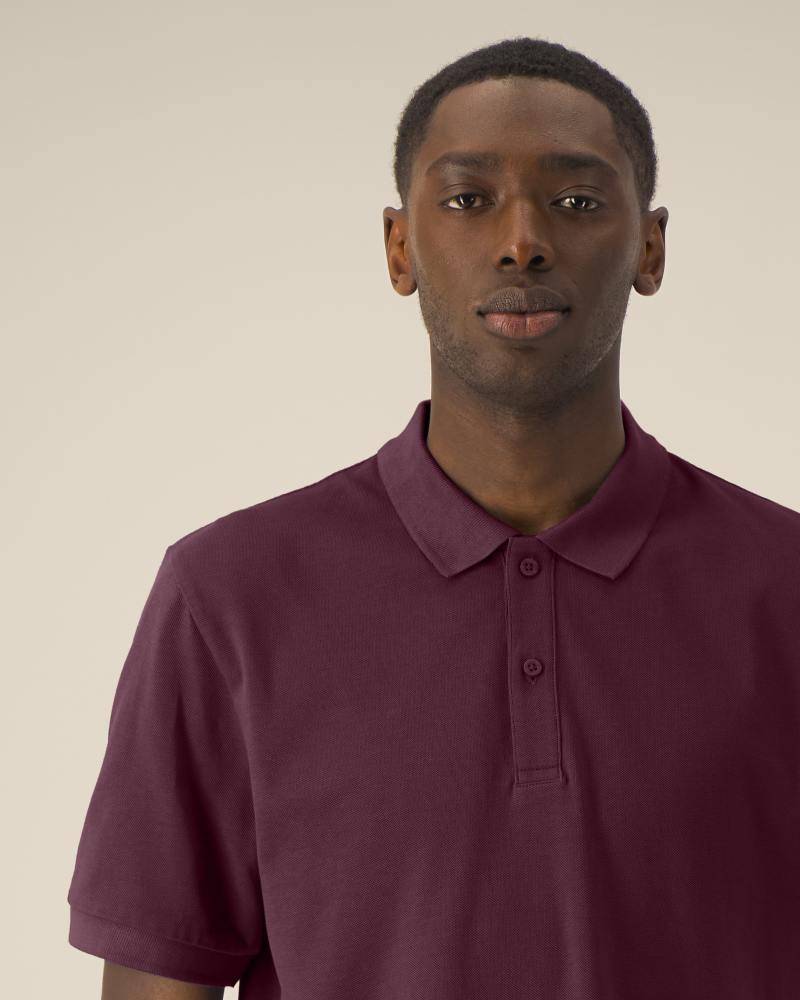 PREPSTER 2.0 - DEEP PLUM - POLOS SHORT SLEEVES - UNISEXE