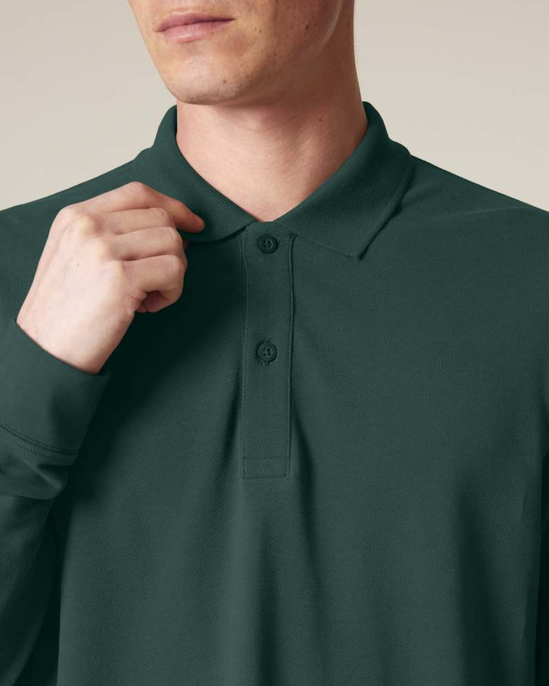 PREPSTER 2.0 LONG SLEEVE - GLAZED GREEN - POLOS LONG SLEEVES - UNISEKS