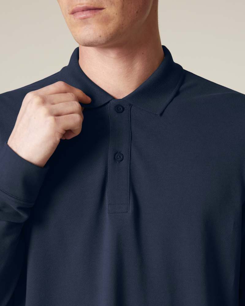 PREPSTER 2.0 LONG SLEEVE - FRENCH NAVY - POLOS LONG SLEEVES - UNISEKS