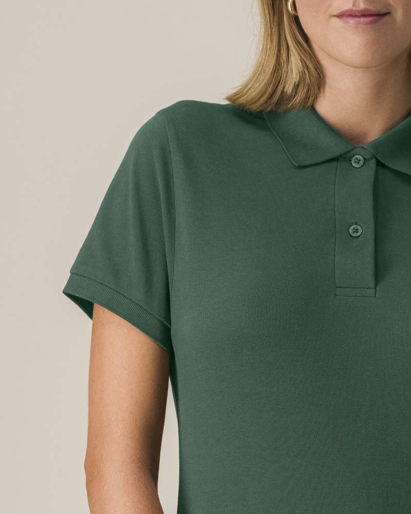 STELLA COASTER - BOTTLE GREEN - POLOS SHORT SLEEVES - MUJERES