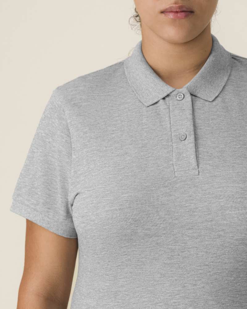 STELLA COASTER - HEATHER GREY - POLOS SHORT SLEEVES - MUJERES