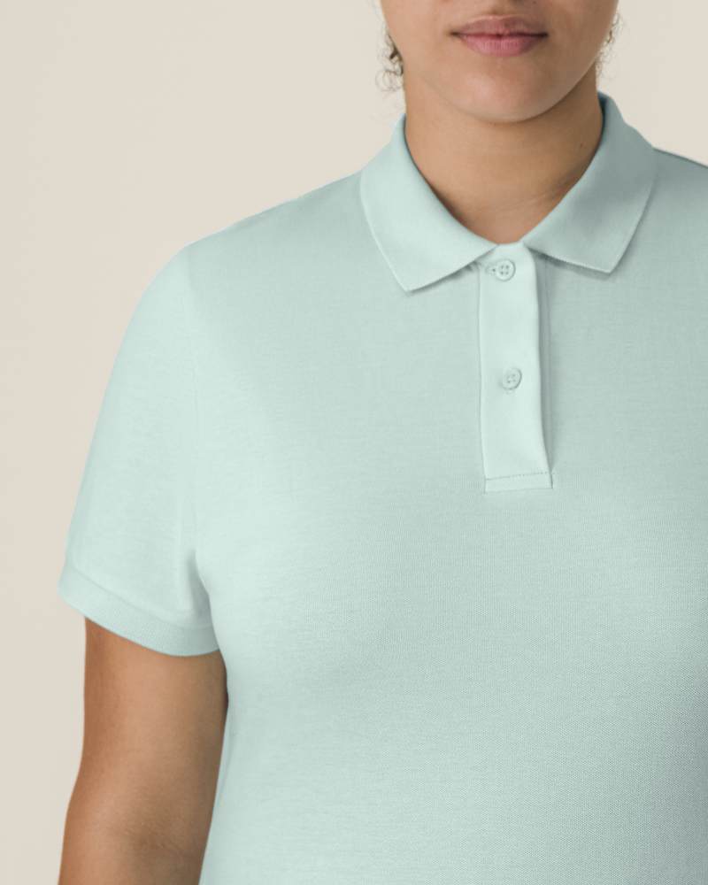 STELLA COASTER - CARIBBEAN BLUE - POLOS SHORT SLEEVES - MUJERES