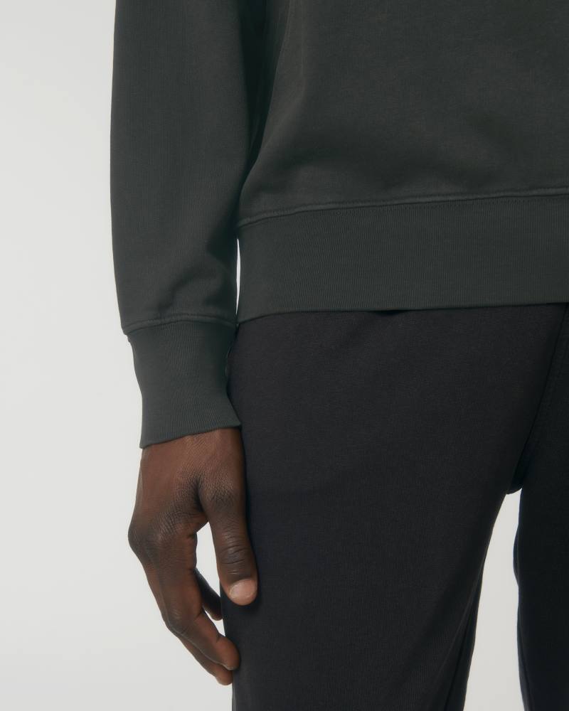 MATCHER VINTAGE - G. DYED BLACK ROCK - SWEATSHIRTS CREWNECK - UNISEX