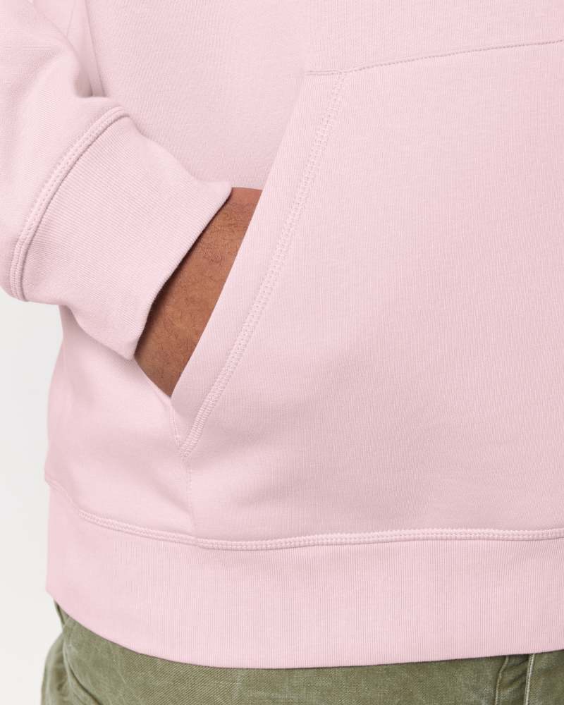DRUMMER 2.0 - COTTON PINK - SWEATSHIRTS HOODIE - UNISEXE