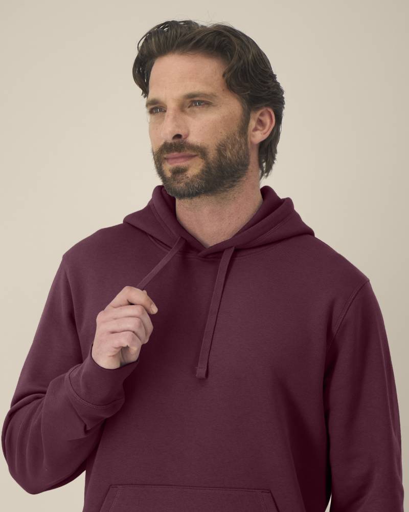 DRUMMER 2.0 - DEEP PLUM - SWEATSHIRTS HOODIE - UNISEXE