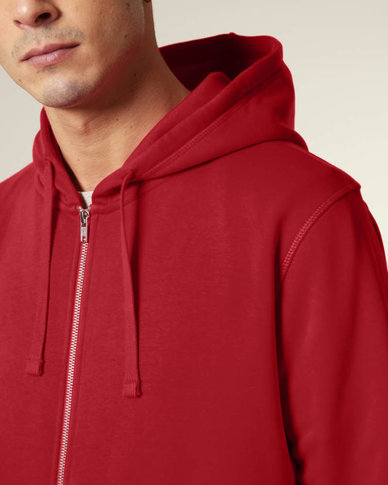 MIXER - RED - SWEATSHIRTS JACKET - UNISEKS