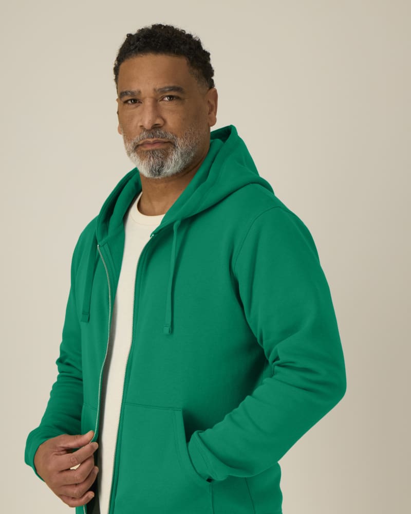 MIXER - VERDANT GREEN - SWEATSHIRTS JACKET - UNISEKS