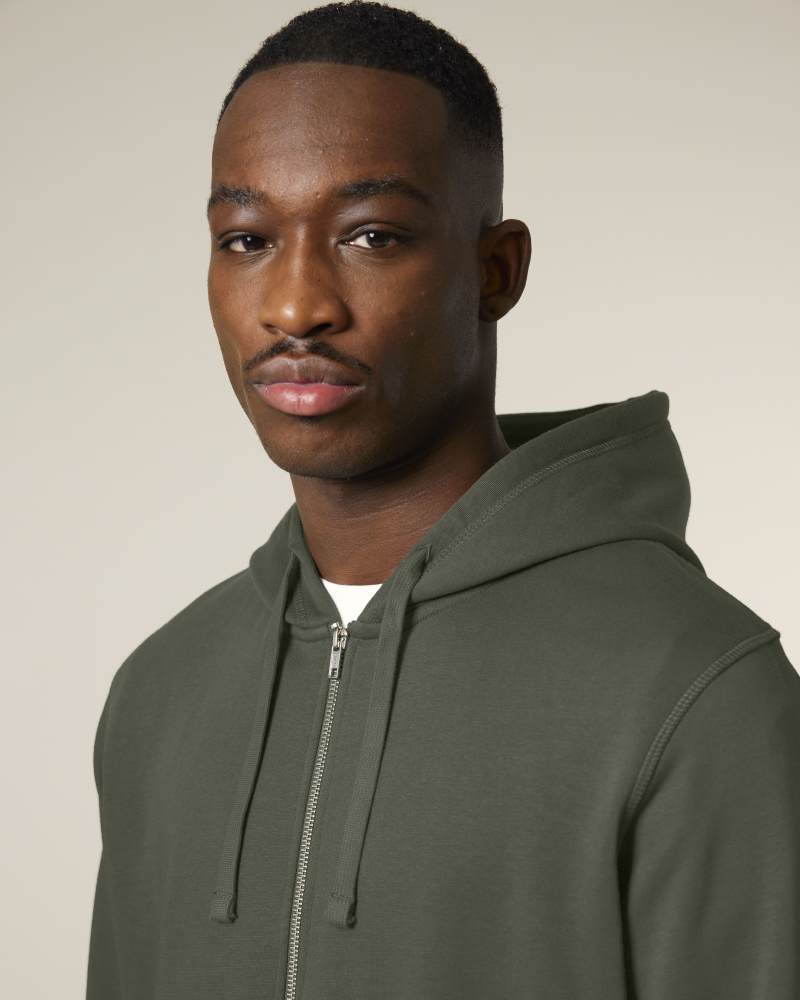 MIXER - KHAKI - SWEATSHIRTS JACKET - UNISEKS