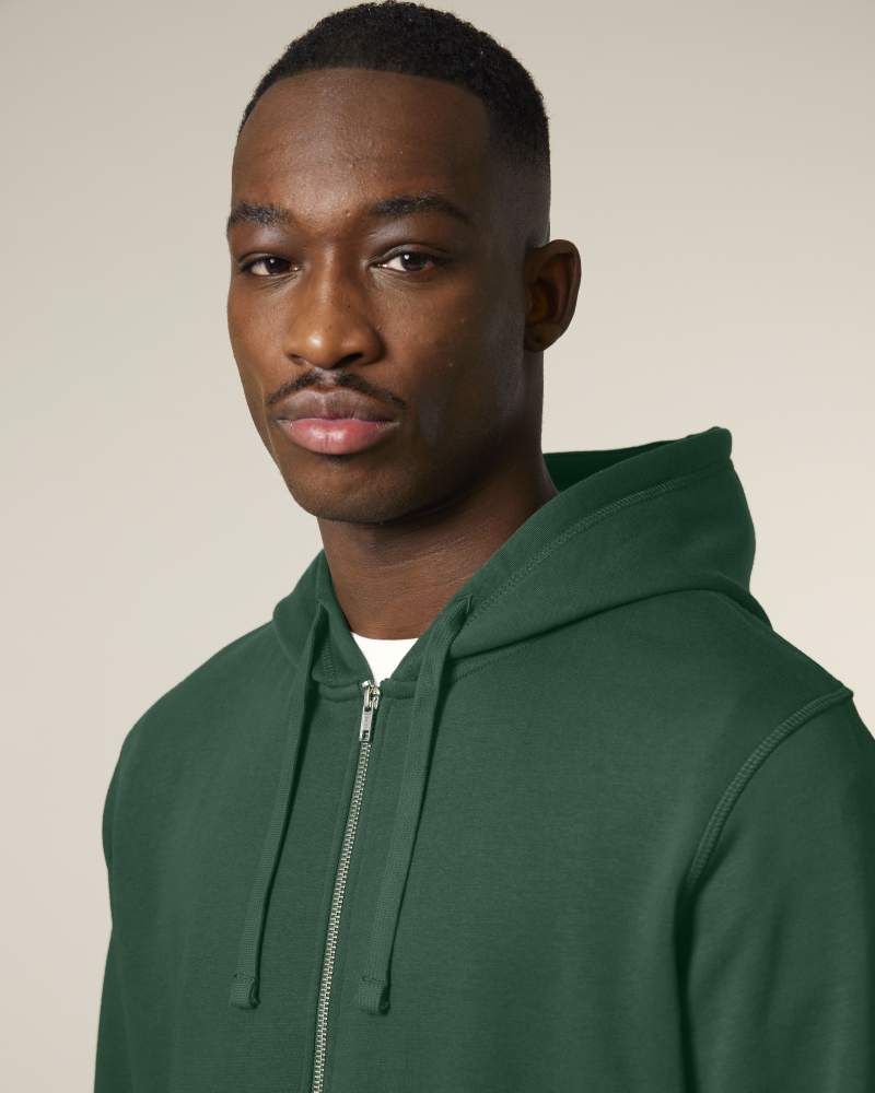 MIXER - BOTTLE GREEN - SWEATSHIRTS JACKET - UNISEKS