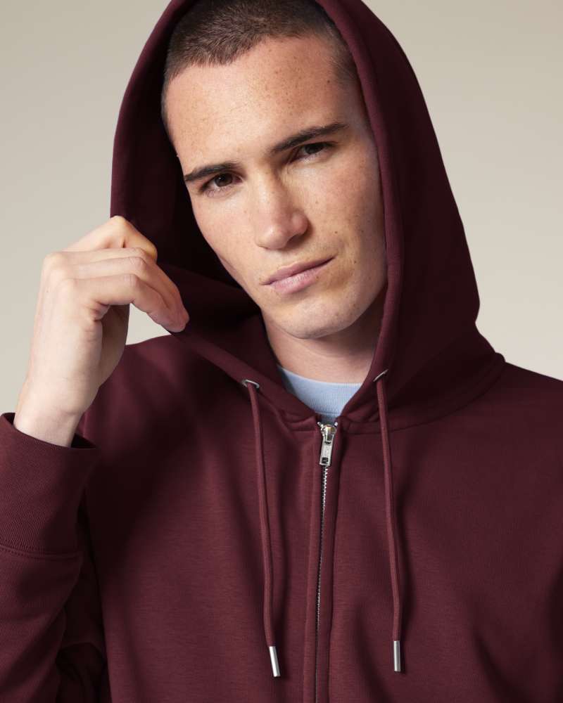 CONNECTOR 2.0 - BURGUNDY - SWEATSHIRTS HOODIE - UNISEXE