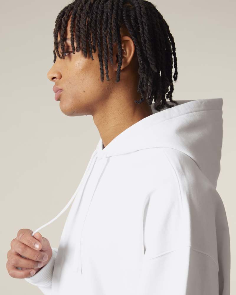 SLAMMER 2.0 - WHITE - SWEATSHIRTS HOODIE - UNISEXE