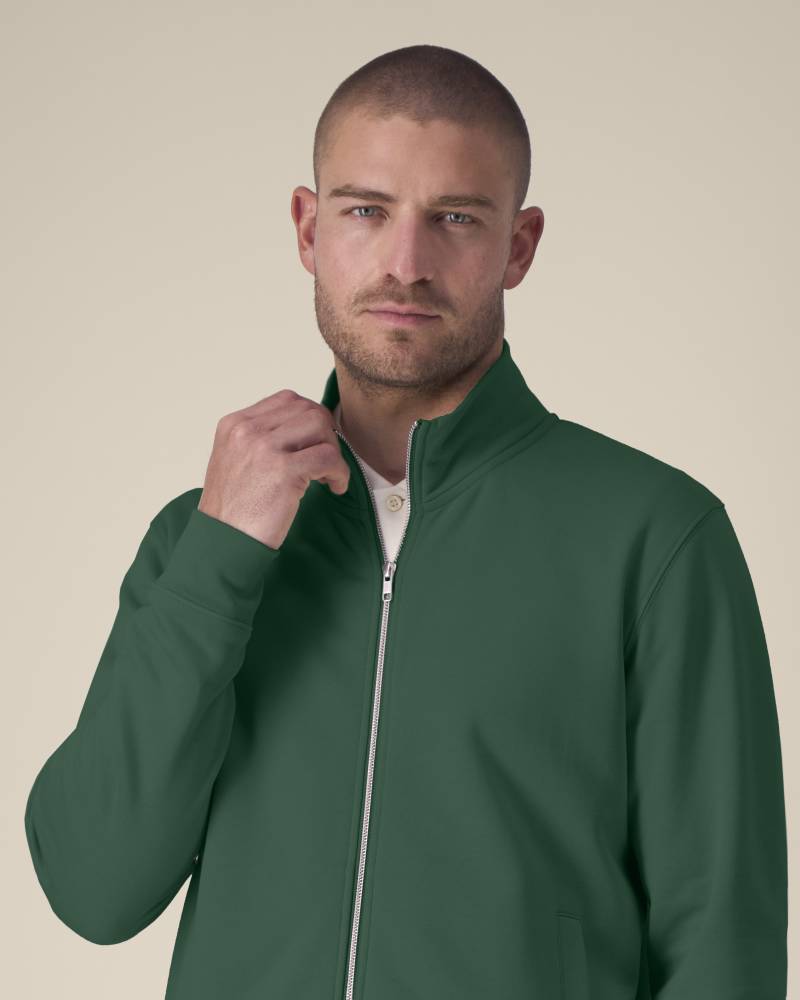 TRAILER 2.0 - BOTTLE GREEN - SWEATSHIRTS JACKET - UNISEX