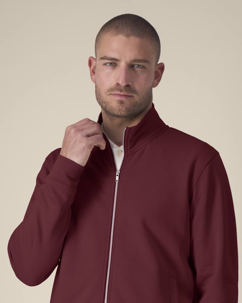TRAILER 2.0 - BURGUNDY - SWEATSHIRTS JACKET - UNISEX