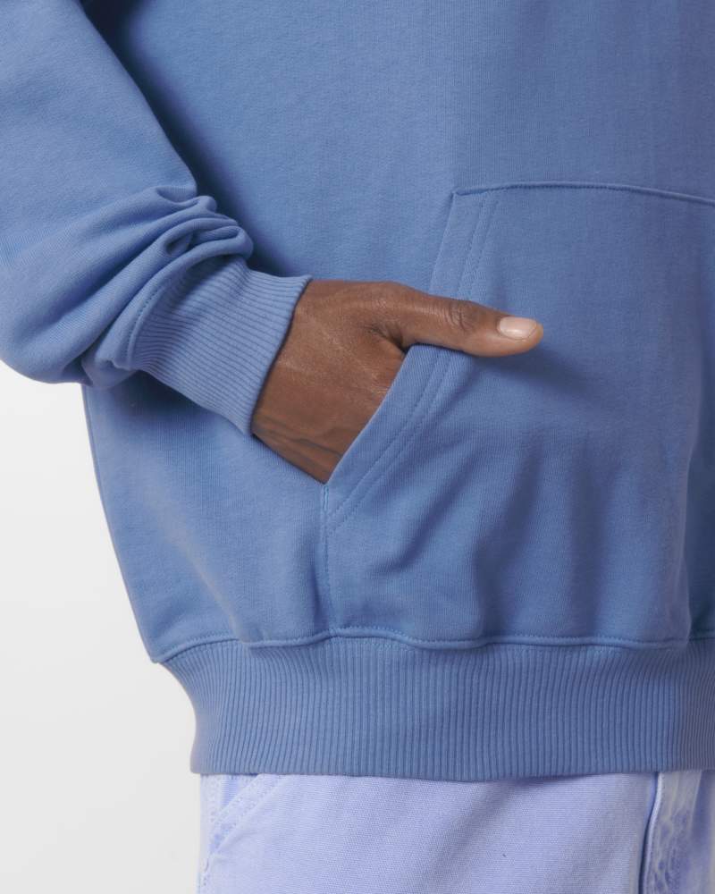 COOPER DRY - BRIGHT BLUE - SWEATSHIRTS HOODIE - UNISEXE