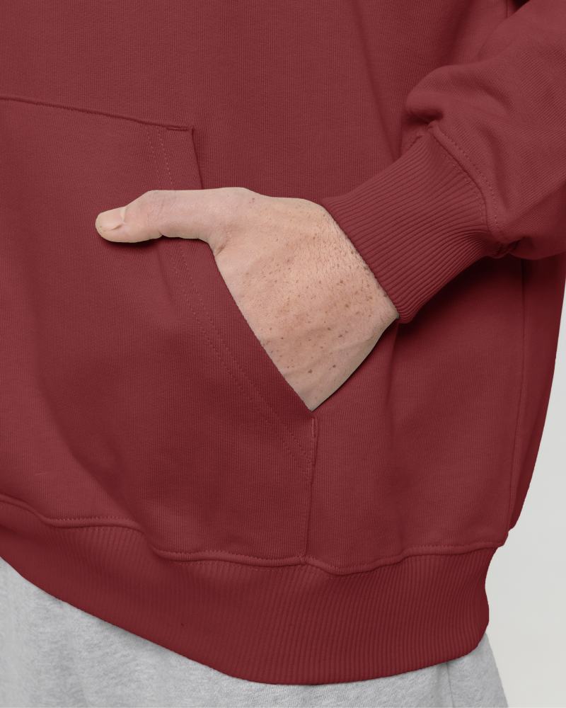 COOPER DRY - RED EARTH - SWEATSHIRTS HOODIE - UNISEXE