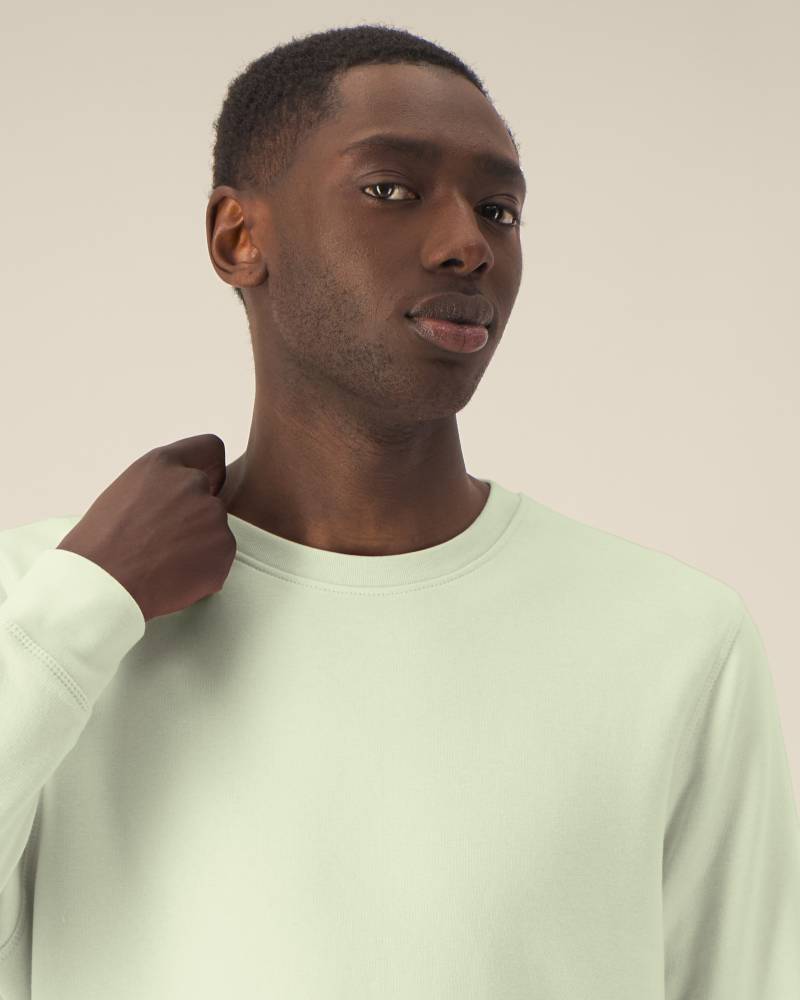 ROLLER - STEM GREEN - SWEATSHIRTS CREWNECK - UNISEXE
