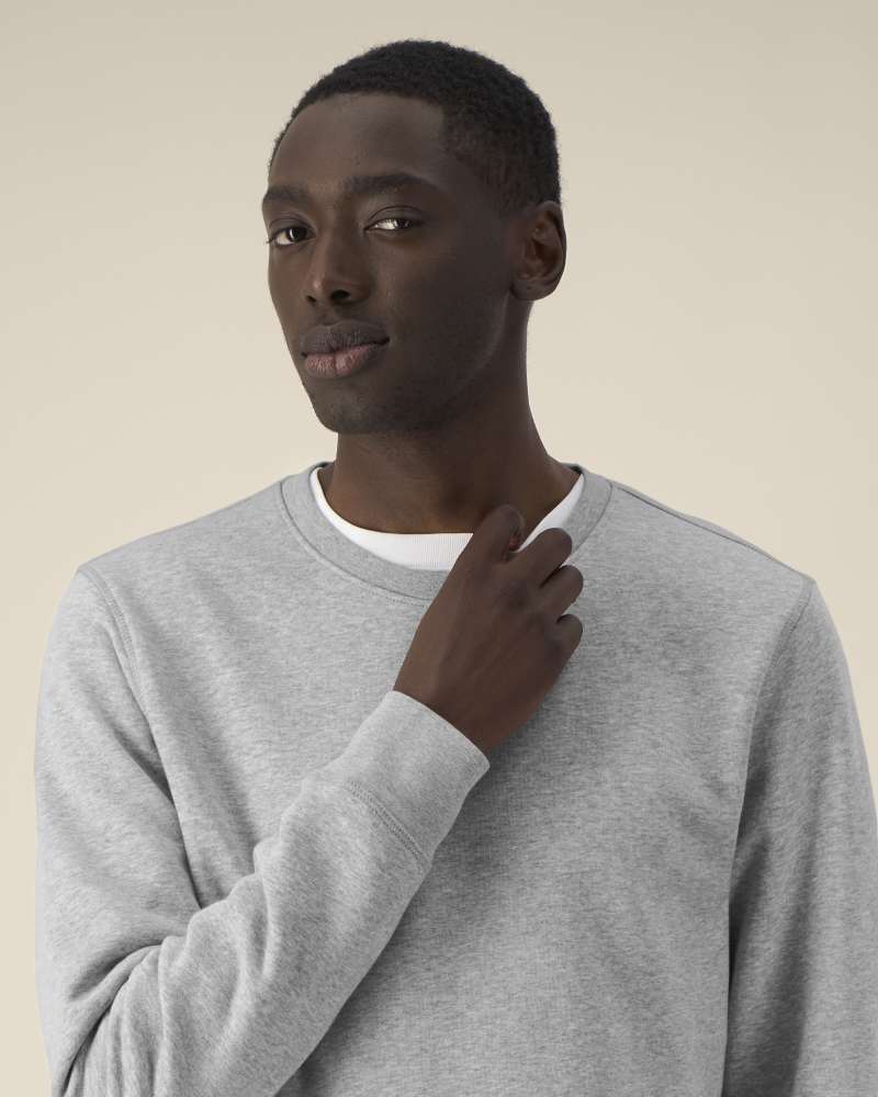 ROLLER - HEATHER GREY - SWEATSHIRTS CREWNECK - UNISEXE