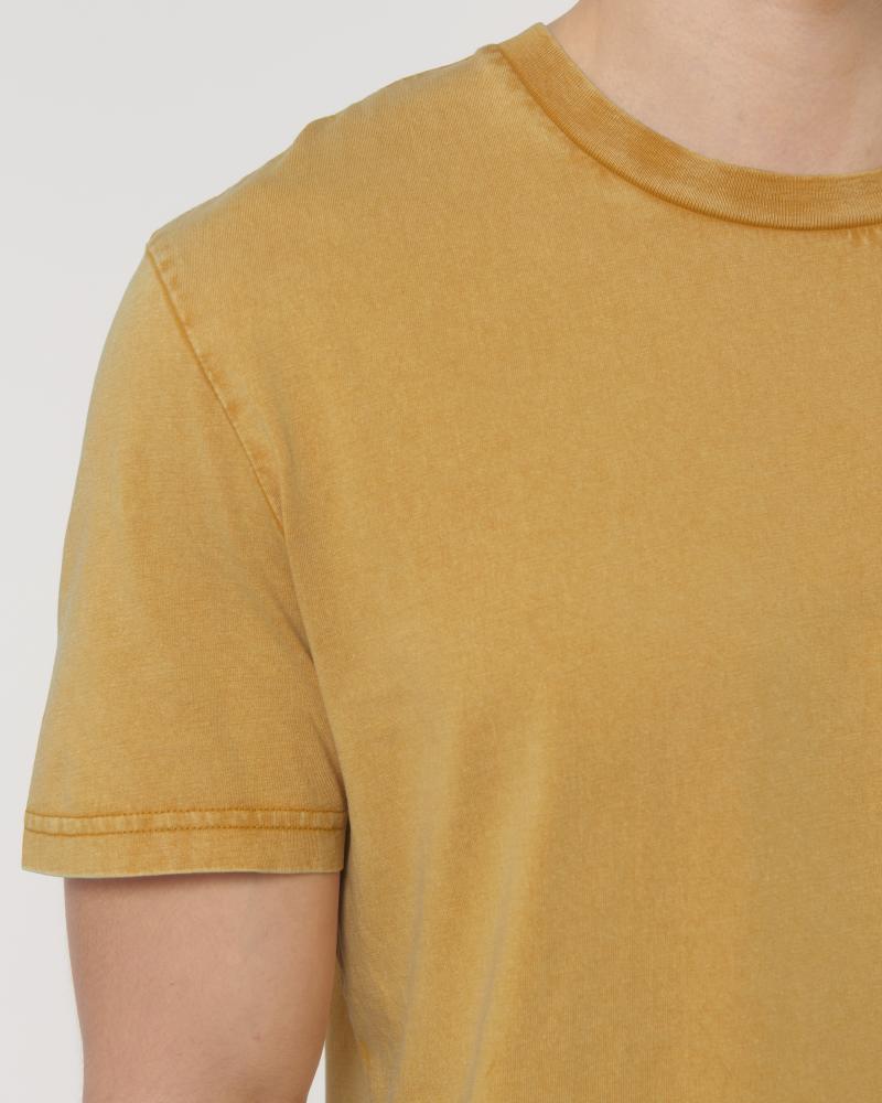 CRAFTER VINTAGE - G. DYED GOLD OCHRE - TEE-SHIRTS SHORT SLEEVES - UNISEXE
