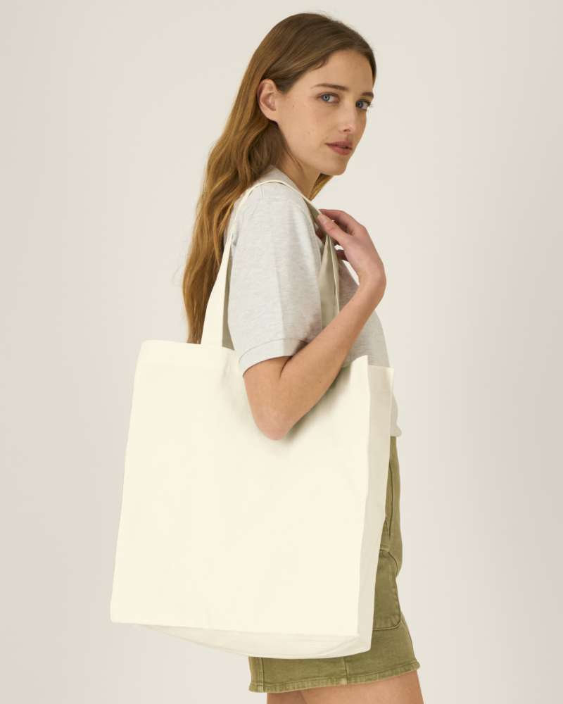 MID TOTE BAG - CREAM - BAGS TOTE - UNISEX