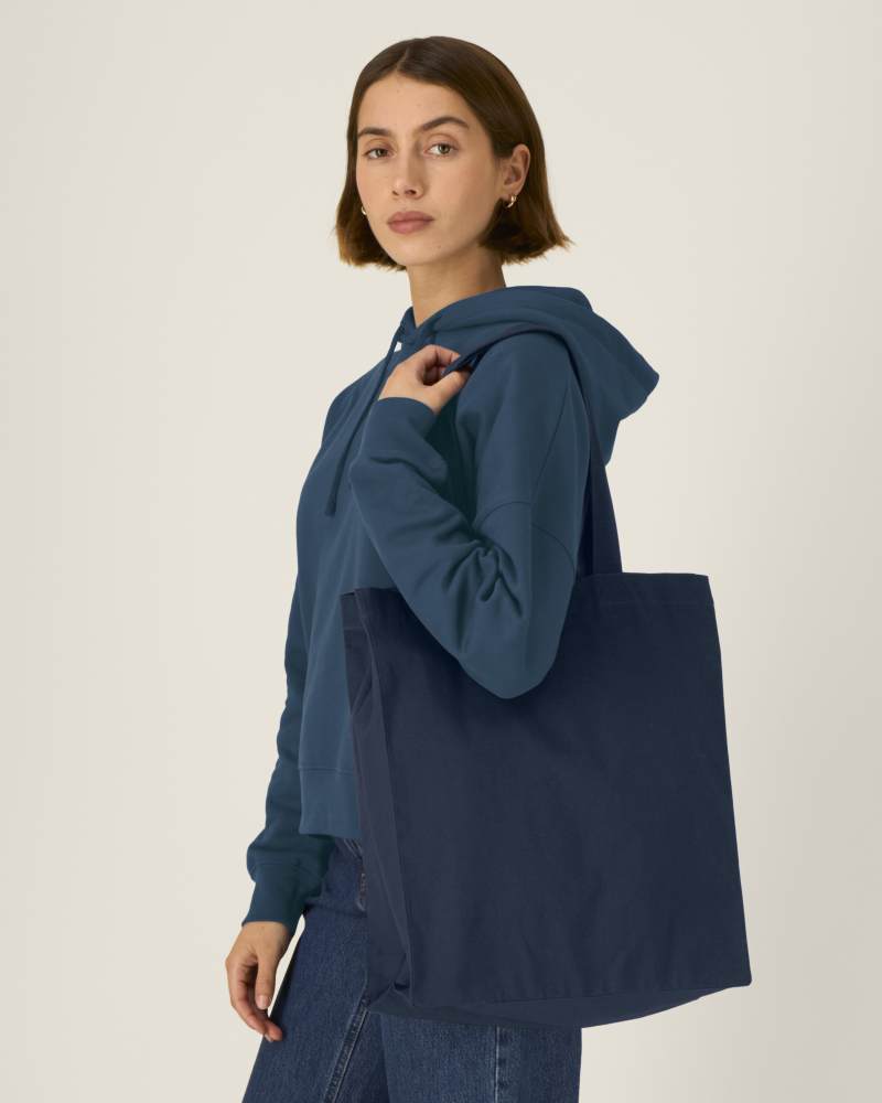 MID TOTE BAG - FRENCH NAVY - BAGS TOTE - UNISEX