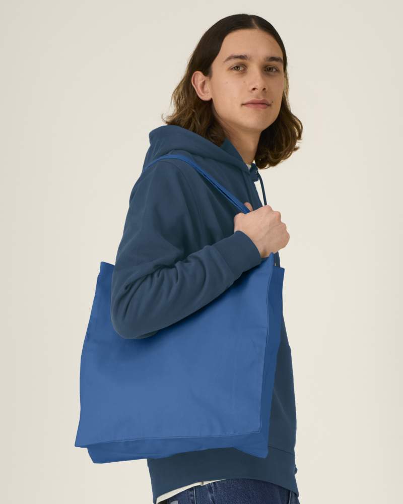 MID TOTE BAG - MINDFUL BLUE - BAGS TOTE - UNISEX