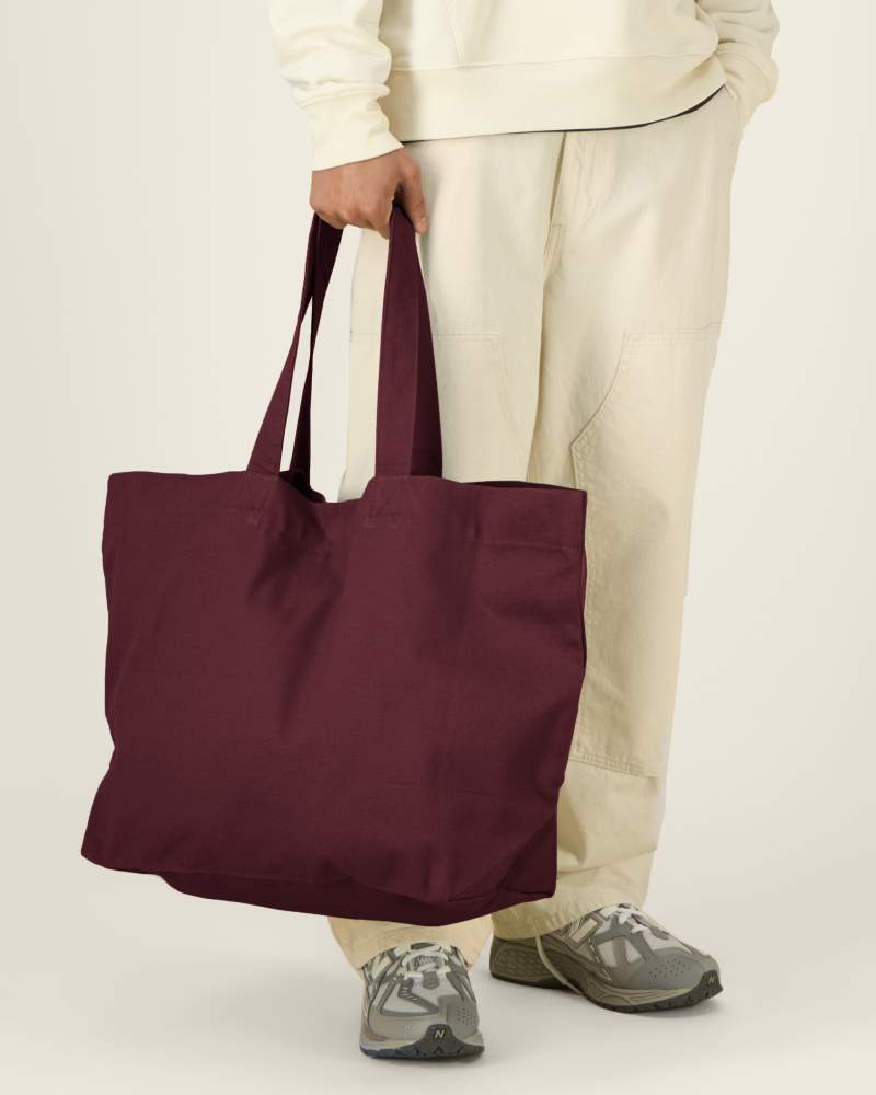 SHOPPING BAG 2.0 - BURGUNDY - BAGS SHOPPING - UNISEX