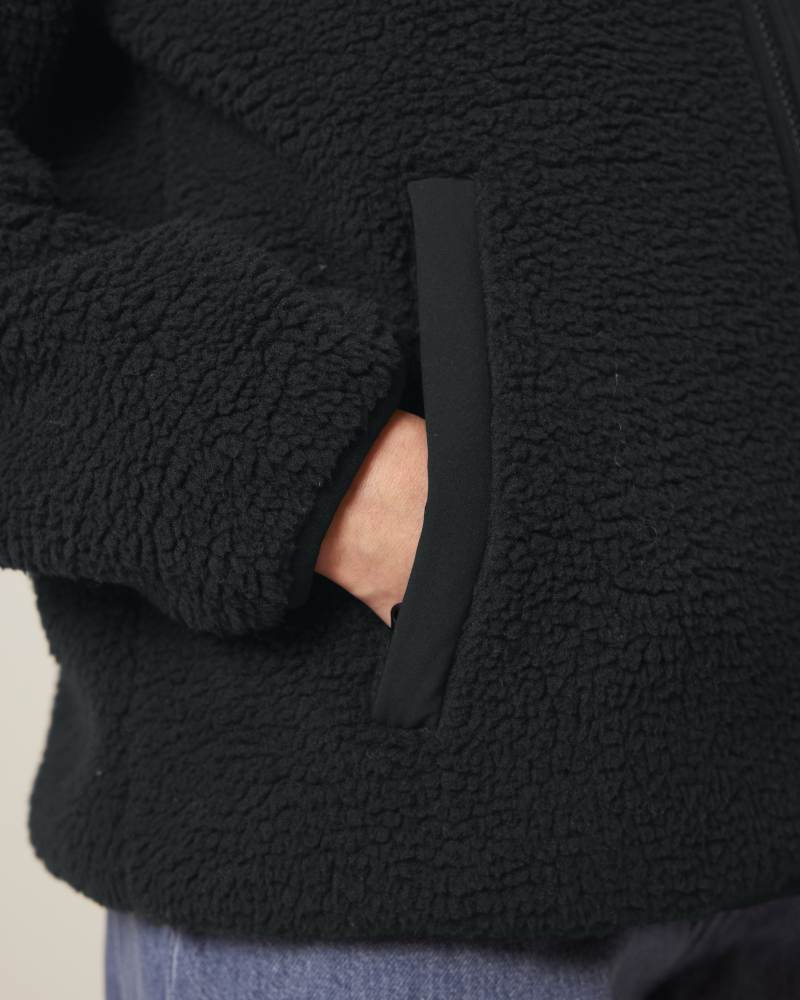 BROOKER - BLACK - JACKETS SHERPA - UNISEX