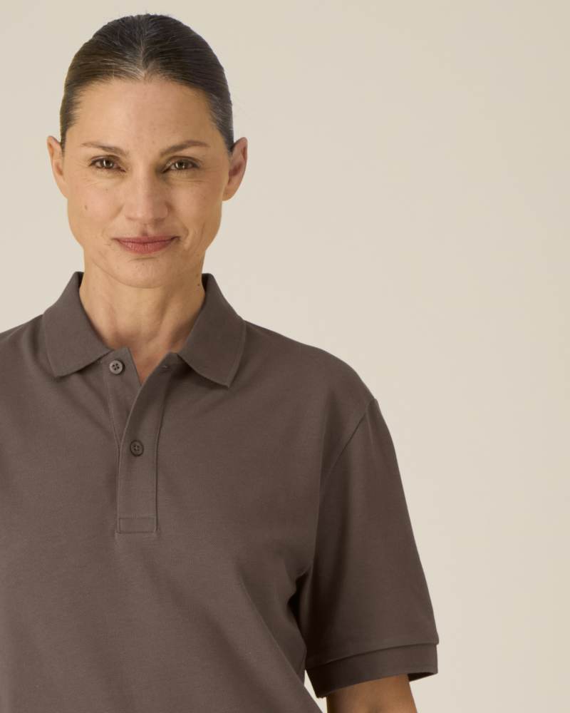 PREPSTER 2.0 - MOCHA - POLOS SHORT SLEEVES - UNISEXE