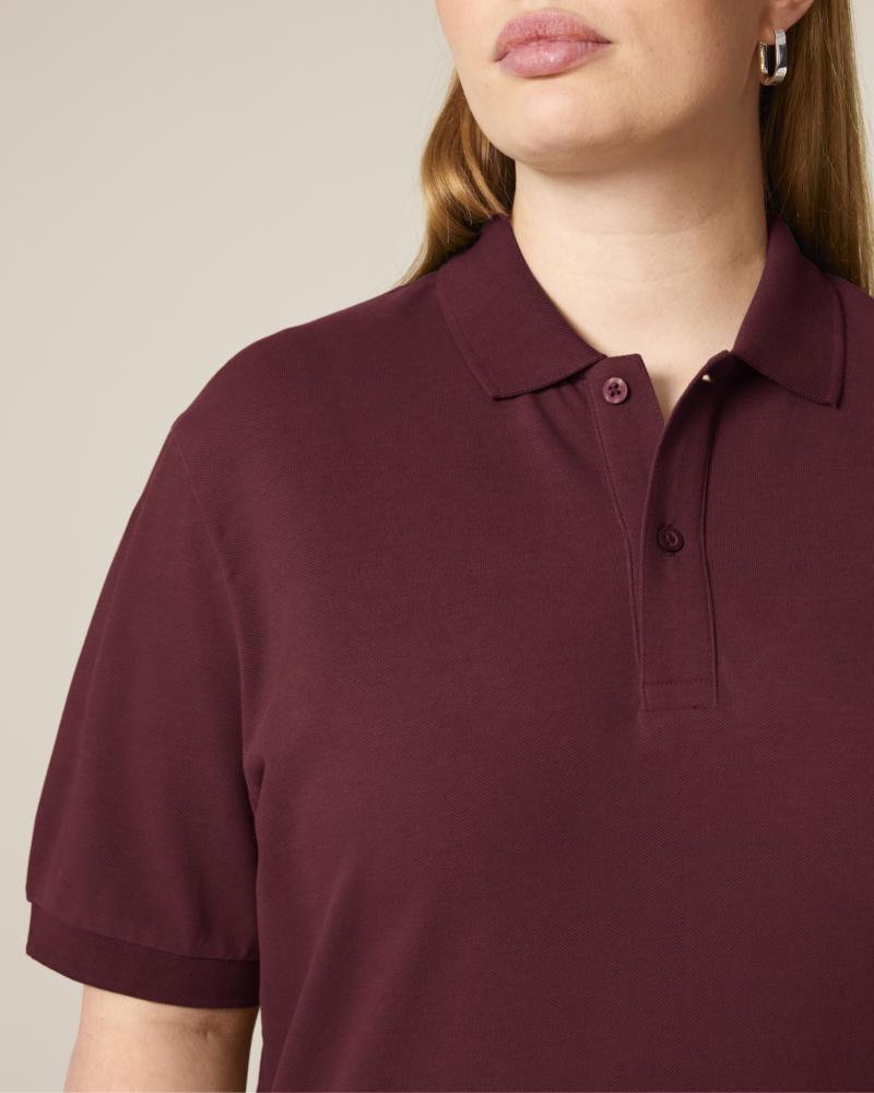 PREPSTER 2.0 - BURGUNDY - POLOS SHORT SLEEVES - UNISEXE