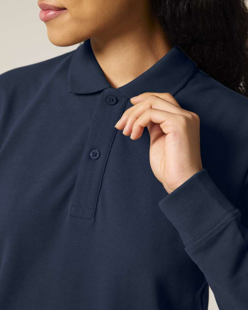PREPSTER 2.0 LONG SLEEVE - FRENCH NAVY - POLOS LONG SLEEVES - UNISEKS