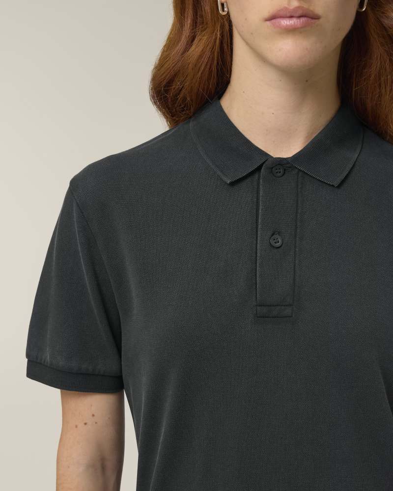 COASTER VINTAGE - G. DYED BLACK ROCK - POLOS SHORT SLEEVES - UNISEX