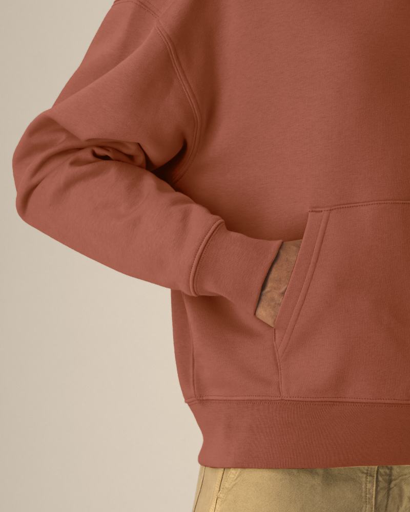 CHASER - HERITAGE BROWN - SWEATSHIRTS HOODIE - UNISEKS