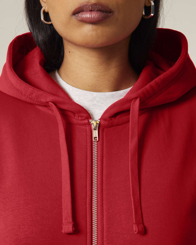 MIXER - RED - SWEATSHIRTS JACKET - UNISEKS