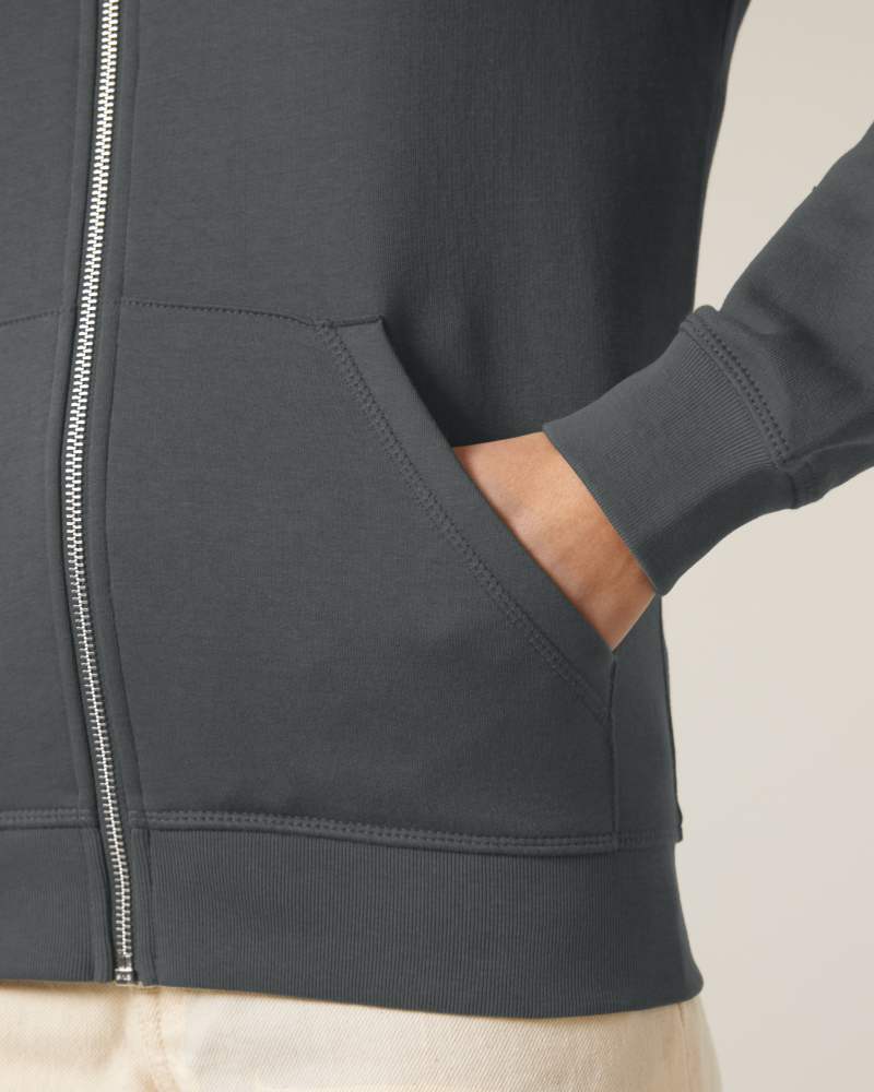 MIXER - ANTHRACITE - SWEATSHIRTS JACKET - UNISEKS