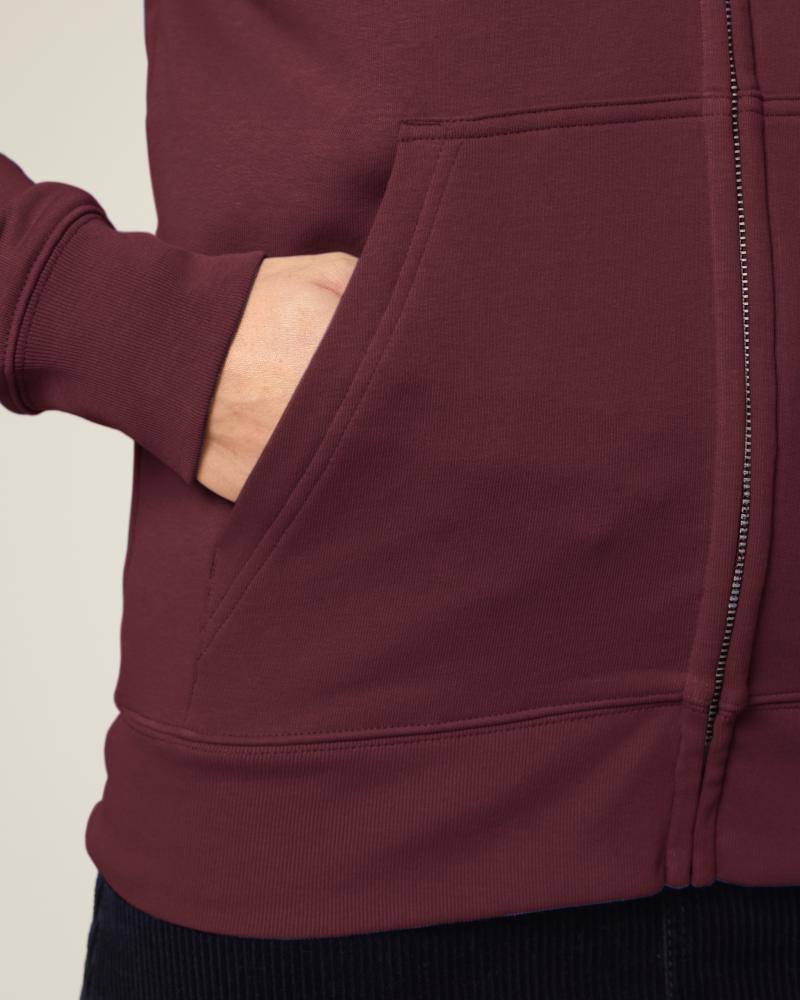 CONNECTOR 2.0 - BURGUNDY - SWEATSHIRTS HOODIE - UNISEXE