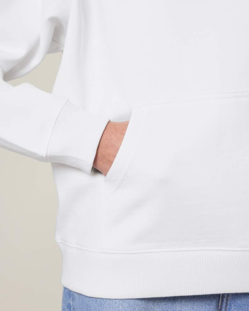 SLAMMER 2.0 - WHITE - SWEATSHIRTS HOODIE - UNISEXE