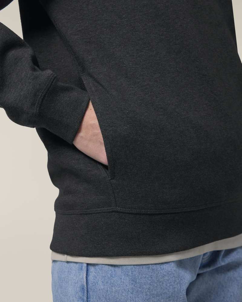 SOUNDER - DARK HEATHER GREY - SWEATSHIRTS HOODIE - UNISEXE