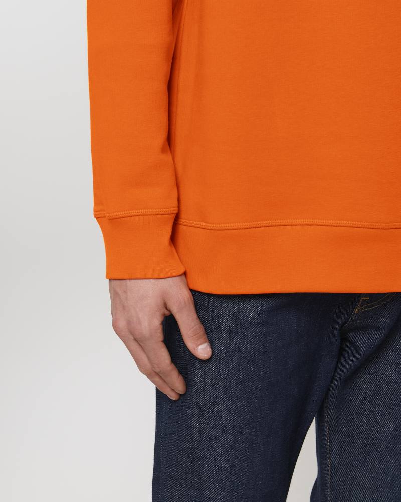ROLLER - BRIGHT ORANGE - SWEATSHIRTS CREWNECK - UNISEXE