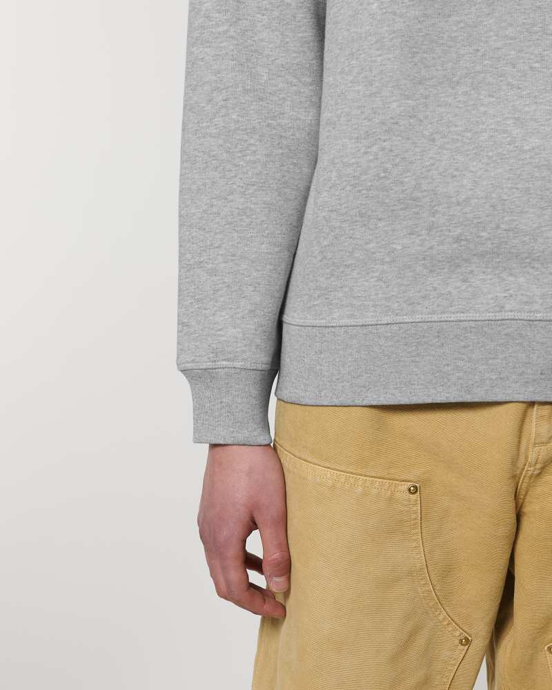 ROLLER - HEATHER GREY - SWEATSHIRTS CREWNECK - UNISEXE