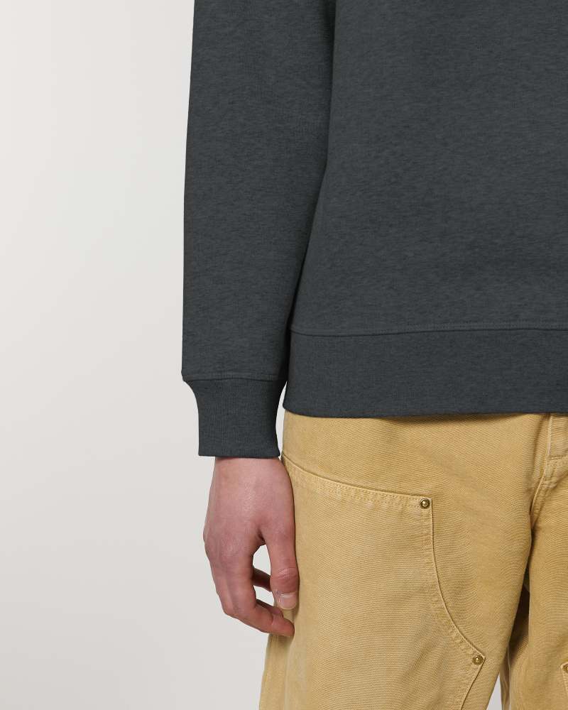 ROLLER - DARK HEATHER GREY - SWEATSHIRTS CREWNECK - UNISEXE