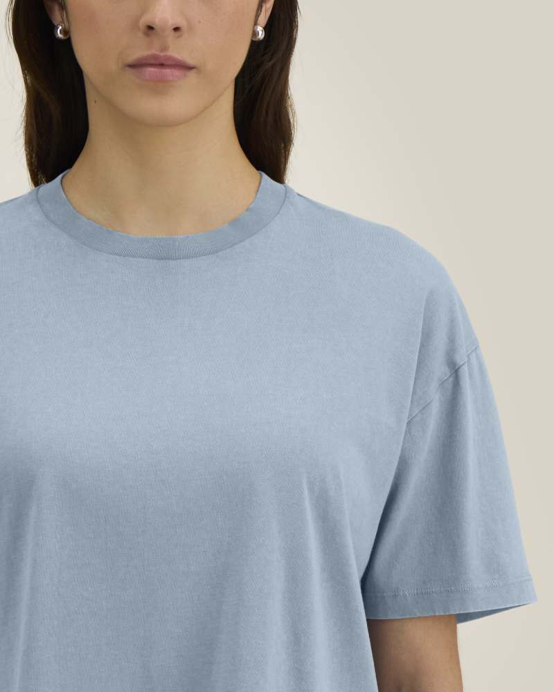 STELLA NOVA VINTAGE - G. DYED BLUE STONE - TEE-SHIRTS SHORT SLEEVES - WOMEN