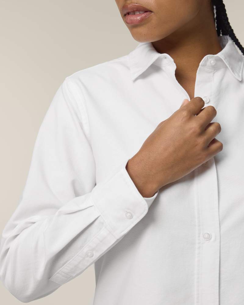 STELLA OXFORD SHIRT - WHITE - SHIRTS NON DENIM - FEMMES