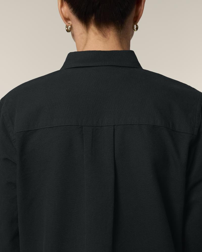 STELLA OXFORD SHIRT - BLACK - SHIRTS NON DENIM - FEMMES