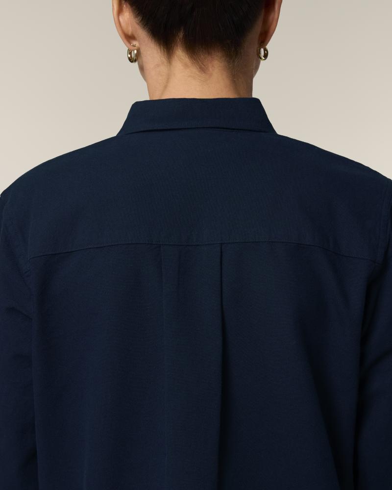 STELLA OXFORD SHIRT - FRENCH NAVY - SHIRTS NON DENIM - FEMMES
