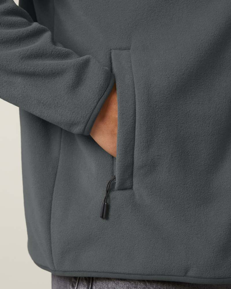 STANLEY GUIDER - ANTHRACITE - JACKETS FLEECE - HOMMES