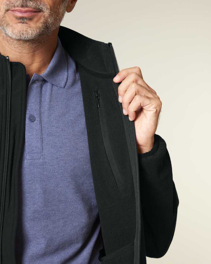 TREKKER - BLACK - JACKETS FLEECE - UNISEXO