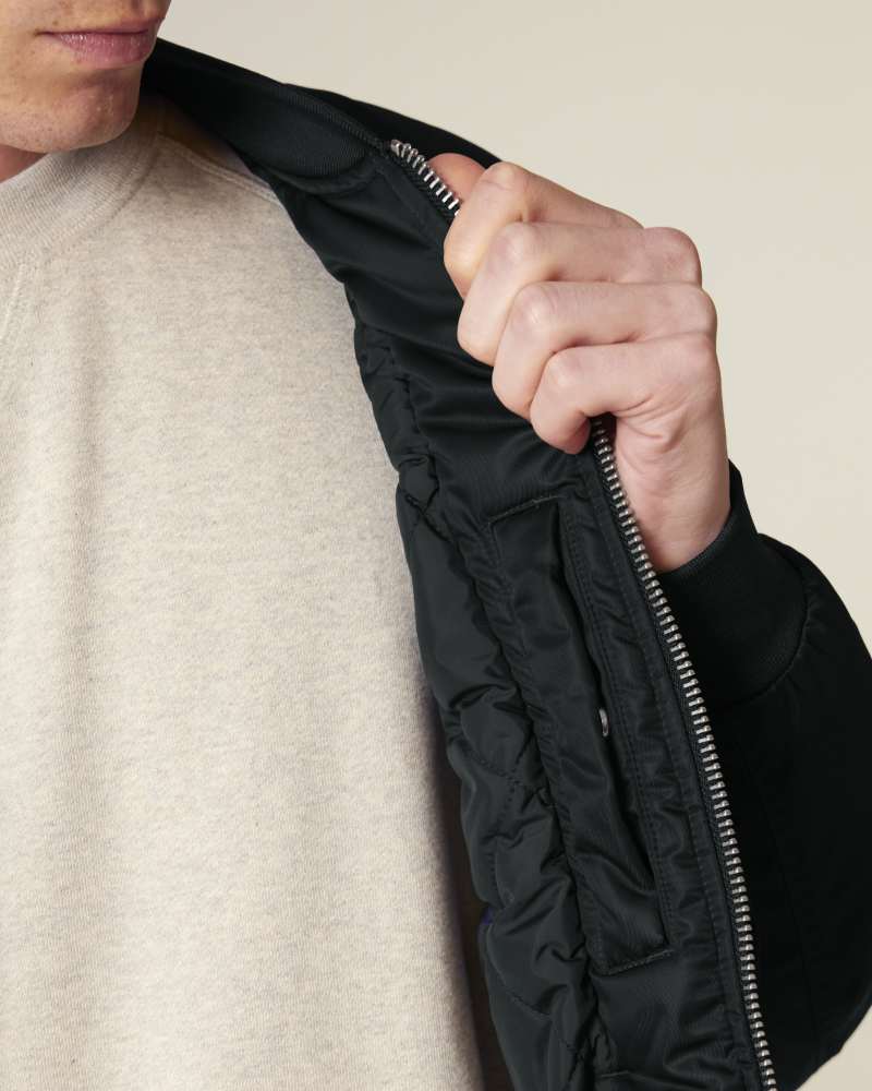 BOMBER 2.0 - BLACK - JACKETS BOMBER - UNISEXO